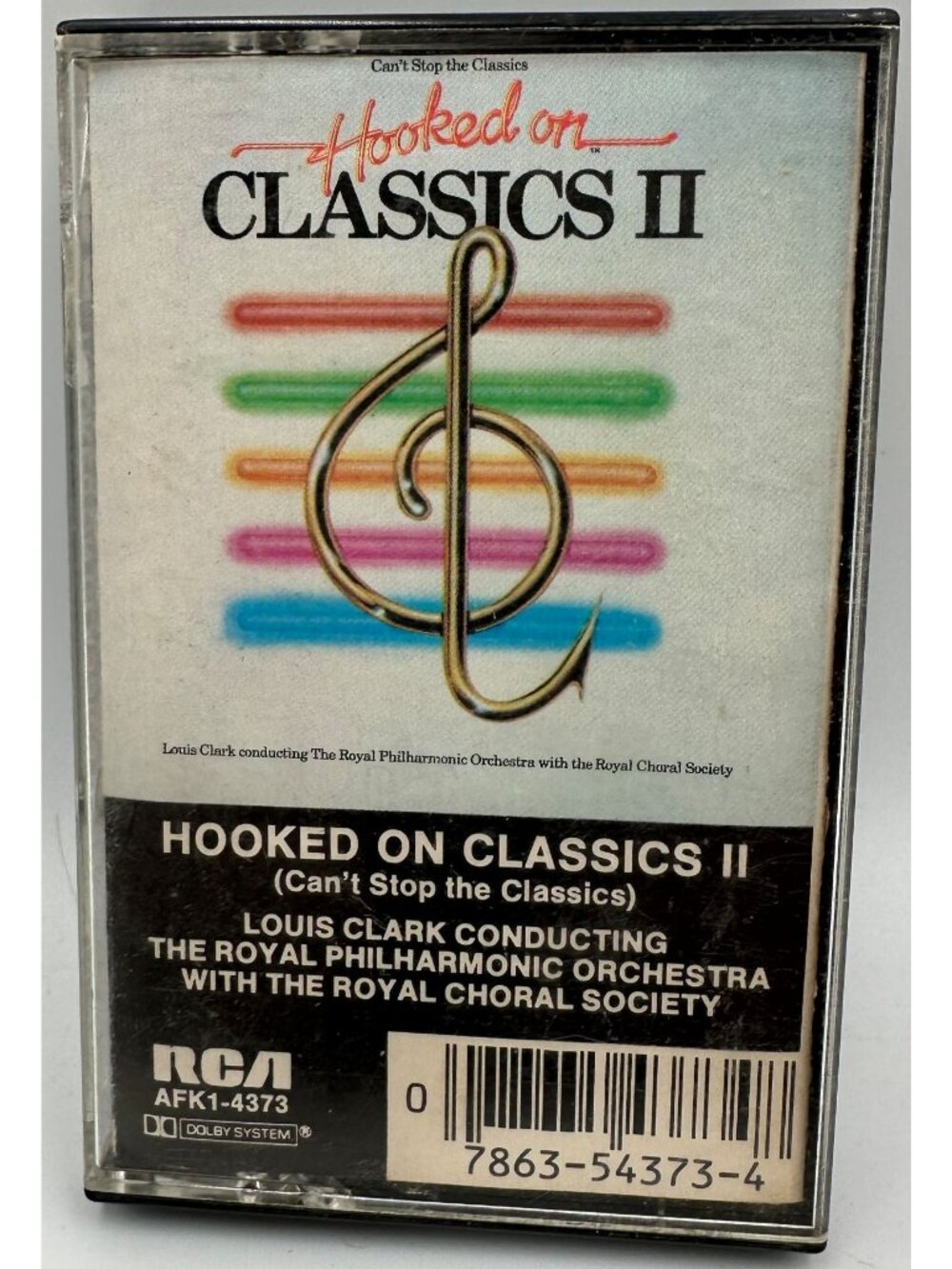 Hooked On Classics II Cassette 1982 RCA Royal Philharmonic Orchestra Louis Clark